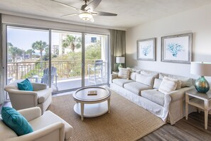 Living room side view