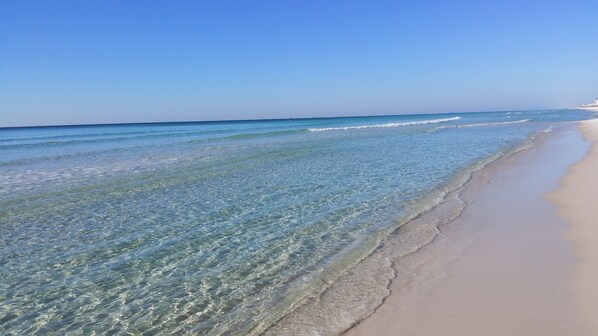 Crystal clear water 