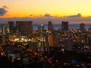 Sunset on Waikiki.