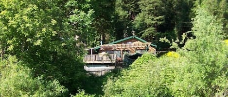 view of house from river
