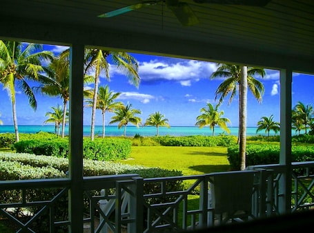 This is taken from your back porch facing the ocean, you own private view.