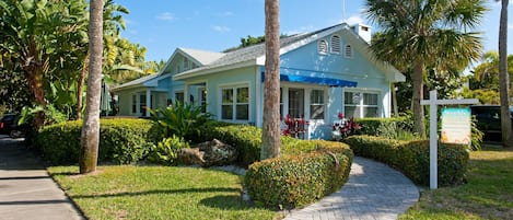 The House - the beautiful beach is just across the street!