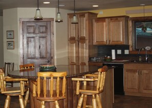 Walk in pantry closet fully stocked with everything you will need
