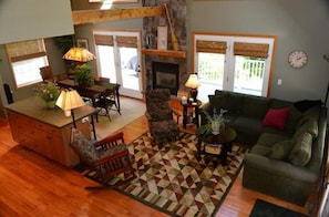 Main floor open concept
