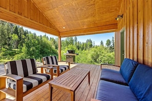 Covered Front Deck