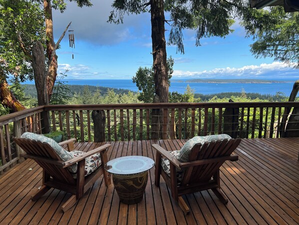 breathtaking views from the deck!