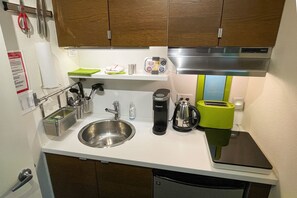 Small Kitchenette has the basics.