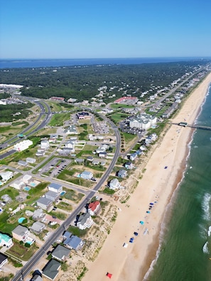 North Beach Kitty Hawk Pier walking distance to rental cottage