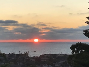 Just one of many sunsets for your pleasure. A new one every night!!