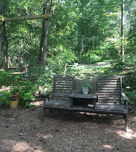 Home away from home! Private & secluded with picnic area and playground