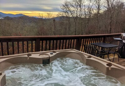 You simply can't beat soaking up this view in the Hot Tub!