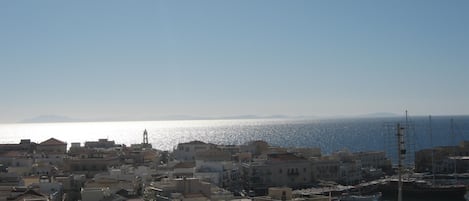 Early morning view from the terrace.