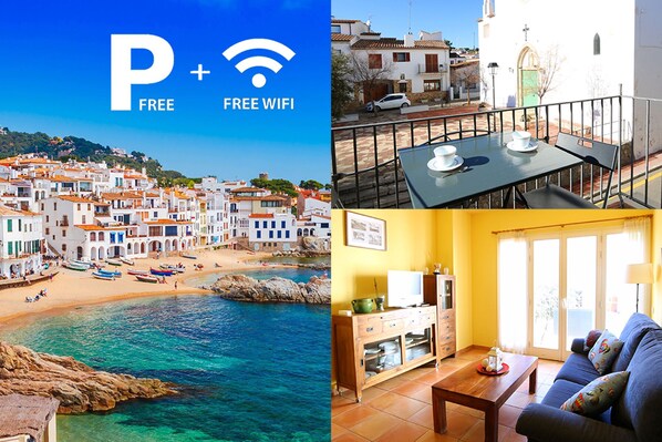 Apartament Antic Plankton - Costa Bava: Free Wifi, Free private parking, Beach