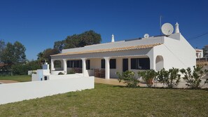 Villa from garden