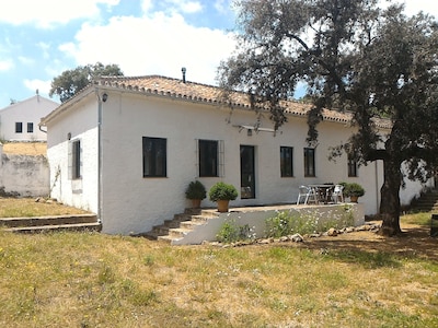 Cozy Andalusian Country House La Umbria de la Ribera House Patio