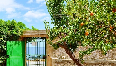 Gartenhaus an den größten Stränden von Taormina Appart. n 2 für 4 Personen