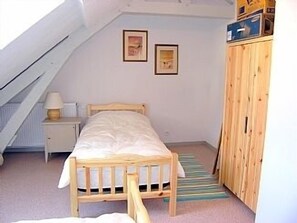 One of the twin bedrooms