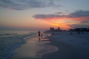 Sunset walks are something you will always enjoy here.