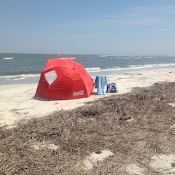3 miles of sandy beach