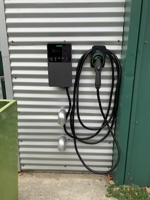 50A EV charger (if plant to use it, ask us for the card charger)
