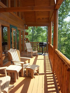 Main Deck looking towards grill