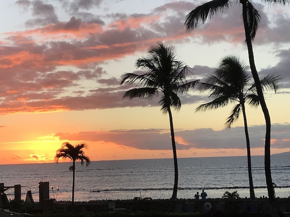 Fiery sunset taken January 2019