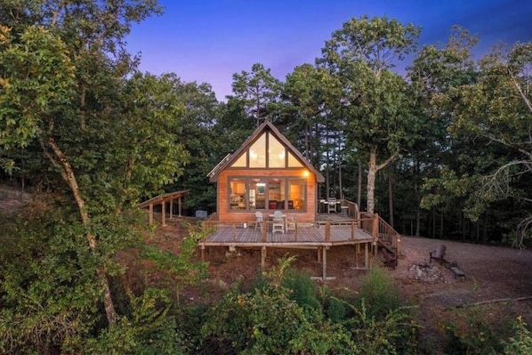 The Cliffhouse is truly a special place. Ask us for a map for a 2 mile hike to the lake from The Cliffhouse!