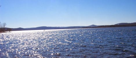 Beautiful Table Rock Lake sits Behind the Condo