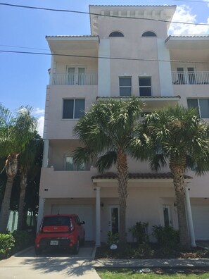 Front of our five-story luxury condo