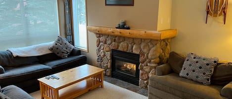 Comfy Furniture l Gas Fireplace