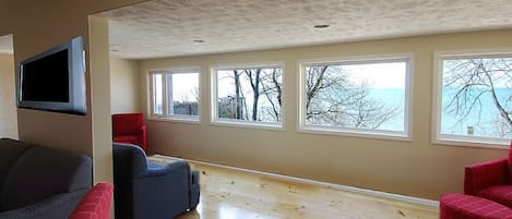 Living Room With Lake View