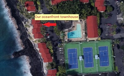 Direct Oceanfront 2BR/2BA Townhouse with Pool and Tennis Courts