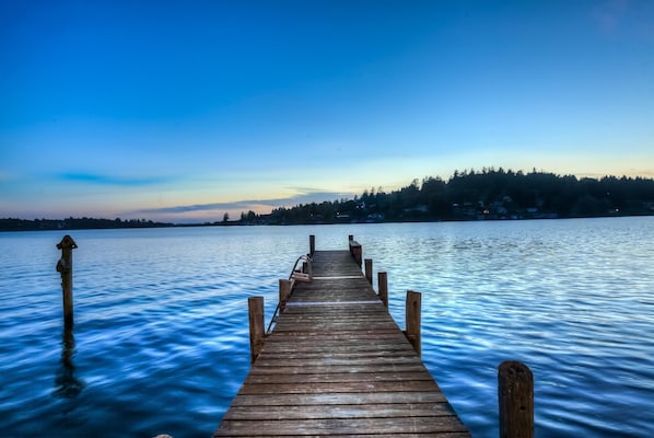 Lake view from dock