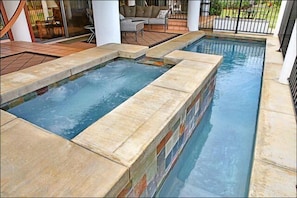 Pool and Hot tub