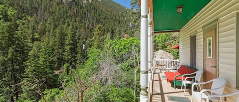 View of Cameron Peak off front balcony