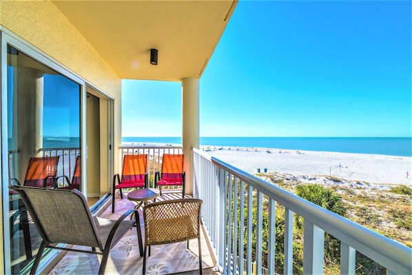 Private balcony