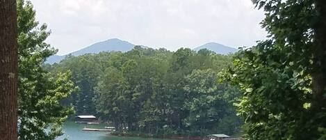 ENJOY The Lake Chatuge Views from The Rocking Chair Front Porch.