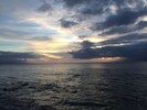 One of the many beautiful sunsets from the shore at Paki Maui.