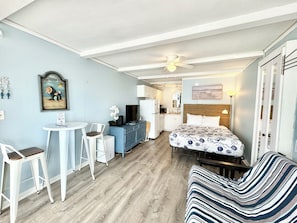 300 sqft studio unit.