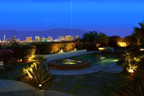 Enjoy Stunning Strip Views from your back yard!
