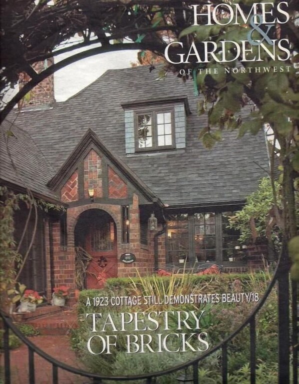 Brick House Beautiful is on Nat. Historic Register - 24 different brick pattern
