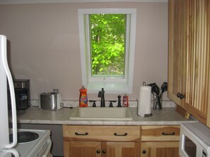 Skylight in kitchen
