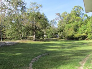 BACK YARD TO COTTAGE PROPERTY 