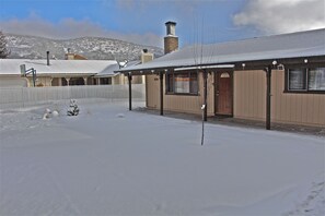 Views of Gold Mountain from front and back yard