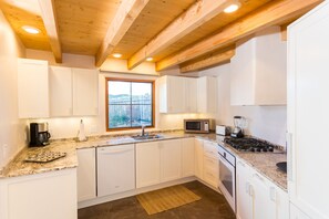 kitchen with a view