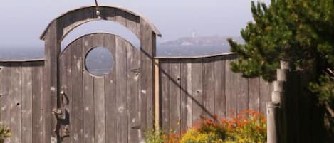 Gate from yard near your parking area and access to beach