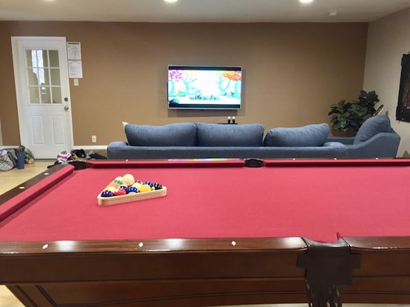 Family and Game Room Combo