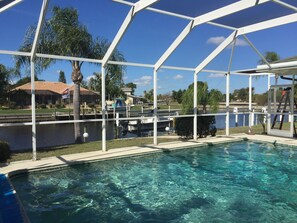 Enjoy the heated pool!