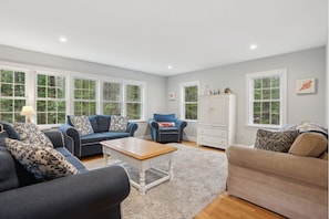 Living Room - TV in cabinet
