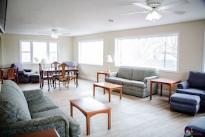 Living Room with Strip View